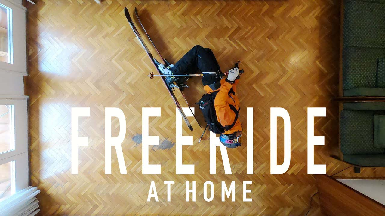 Freeride Skiing at Home